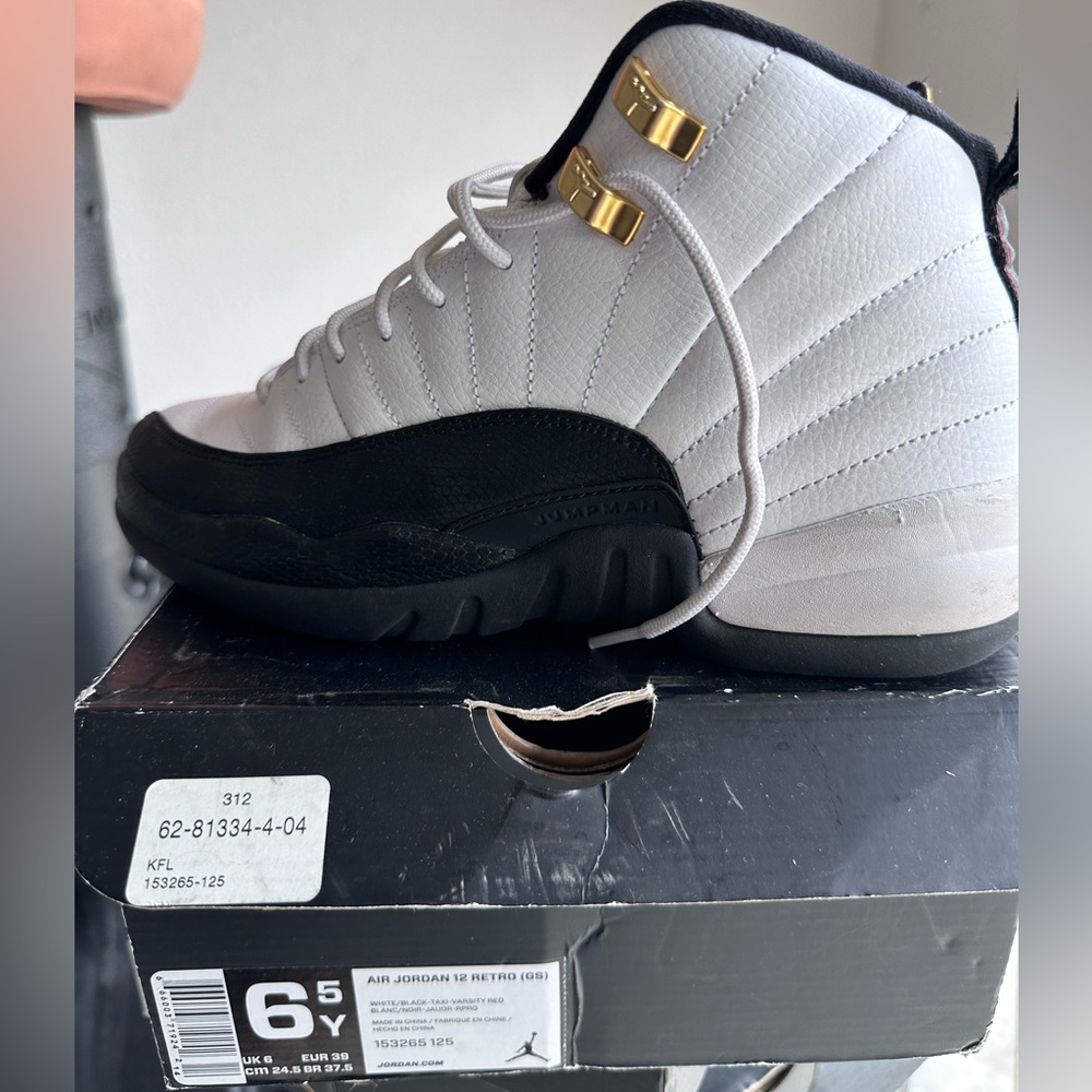 Jordan Kids Sneakers White and Black